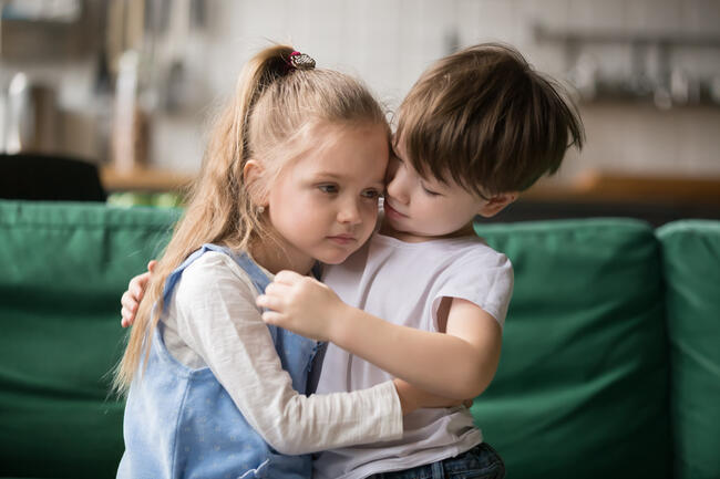 Kinder zeigen Mitgefühl